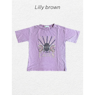 Lily Brown - リリーブラウン　メキシコロック風Ｔシャツ