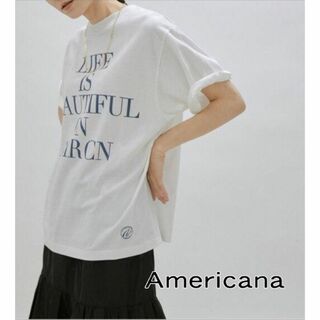 アメリカーナ(AMERICANA)のAmericana for SALON LIFE IS BEAUTIFUL T(Tシャツ(半袖/袖なし))