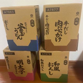 キッコーマン(キッコーマン)のキッコーマン　具麺　各10袋　80人前　冷やしうどん　そば　明太子　釜玉　肉(調味料)