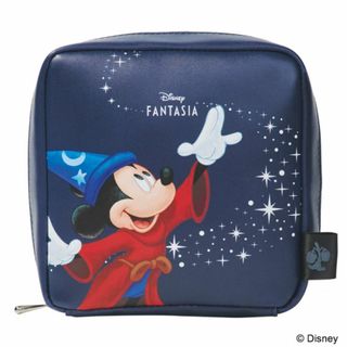 Disney - ディズニーファンタジア 整理整頓できるスクエアポーチ