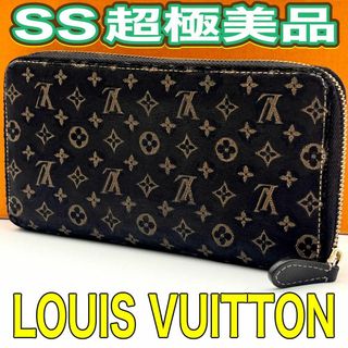 LOUIS VUITTON - ルイヴィトン 長財布 モノグラムミニラン 茶色 ジッピーウォレット 男女兼用