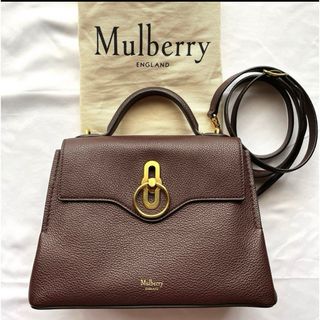 マルベリー(Mulberry)のmulberry マルベリー ミニシートン 2wayショルダーバッグ  ブラウン(ショルダーバッグ)