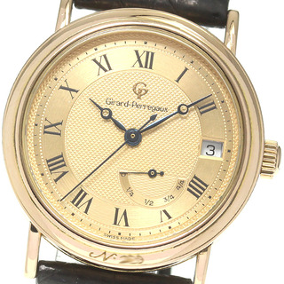 ジラールペルゴ(GIRARD-PERREGAUX)のジラール・ペルゴ GIRARD-PERREGAUX 4794 クラシック K18PG パワーリザーブ 自動巻き メンズ _812313(腕時計(アナログ))