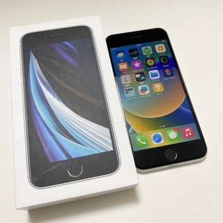 アイフォーン(iPhone)のiPhone se2 64GB ホワイト(スマートフォン本体)