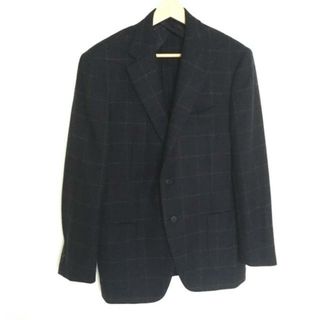 MACKINTOSH LONDON(マッキントッシュロンドン) ジャケット サイズ40 M メンズ - ダークネイビー×ダークグレー 長袖/チェック柄/秋/冬(その他)