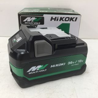 ハイコーキ(ハイコーキ)のHiKOKI ハイコーキ マルチボルト 36V-2.5Ah 18V-5.0Ah Li-ionバッテリ リチウムイオン電池 新型 Bluetooth機能なし BSL36A18X 0037-9241 未使用品(工具)