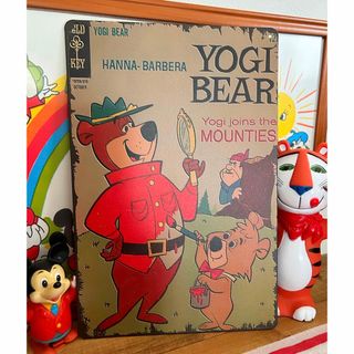 ヨギベア②　yogi bear  アメコミ　ブリキ看板　アメリカン雑貨