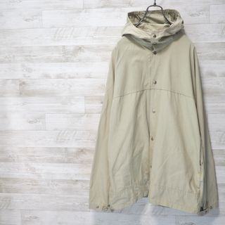 YAECA - YAECA 17AW 60/40クロス フードシャツ-Beige/L