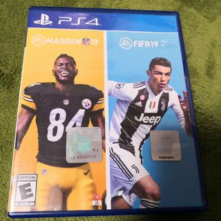 プレイステーション4(PlayStation4)の北米版 PS4  マッデン19 フィファ19 MADDEN19 FIFA19(家庭用ゲームソフト)