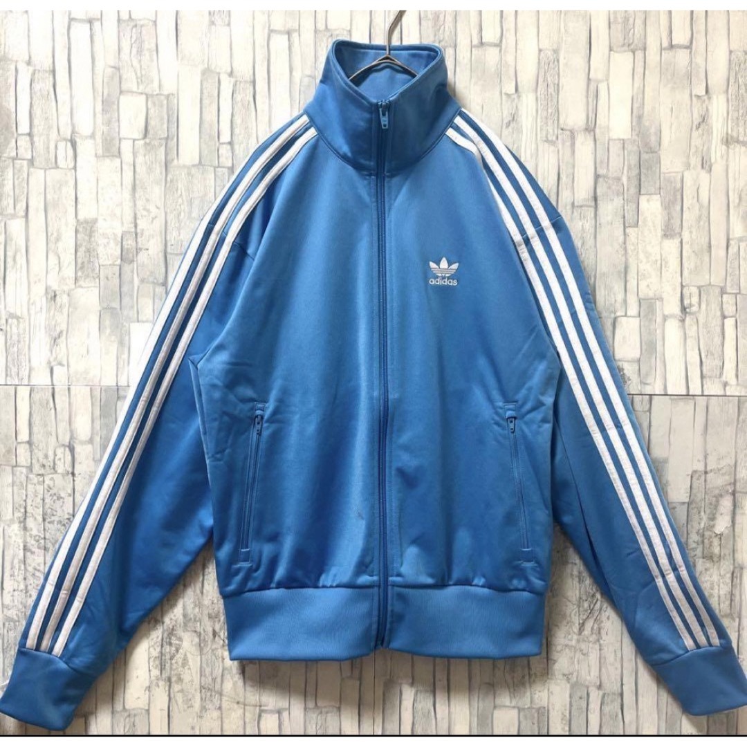 adidas - アディダス ジャージ 上 トラックジャケット ブルー S adidas - アディダス ジャージ 上 トラックジャケット ブルー S