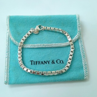 ティファニー(Tiffany & Co.)のTIFFANY ティファニー ベネチアンブレスレット シルバー Ag925(ブレスレット/バングル)