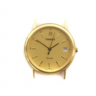 ティソ(TISSOT)のティソ 腕時計 ケースのみ クォーツ デイト カレンダー付き ゴールド色(腕時計)