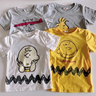 スヌーピー(SNOOPY)のPEANUTS  スヌーピー  チャーリーブラウン　Ｔシャツ  4枚セット(Tシャツ/カットソー)