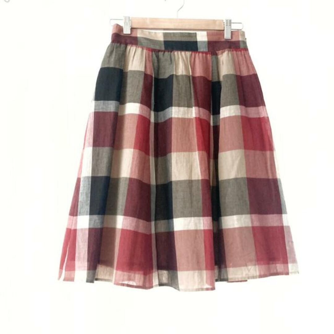 BLUE LABEL CRESTBRIDGE(ブルーレーベルクレストブリッジ) スカート サイズ38 M レディース - ベージュ×レッド×マルチ ひざ丈/チェック柄 | フリマアプリ ラクマ BLUE LABEL CRESTBRIDGE(ブルーレーベルクレストブリッジ) スカート サイズ38 M レディース - ベージュ×レッド×マルチ ひざ丈/チェック柄 | フリマアプリ ラクマ