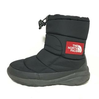 ザノースフェイス(THE NORTH FACE)のTHE NORTH FACE(ノースフェイス) ショートブーツ 27 メンズ - NF51681 黒 ナイロン(ブーツ)