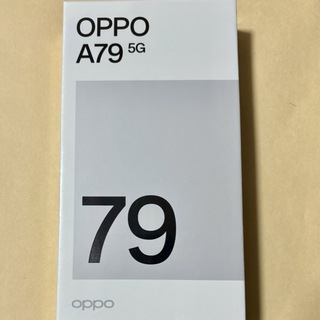 OPPO　A79 5G 　ミステリーブラック　 ⑨　(新品未開封)スマホ　本体(スマートフォン本体)