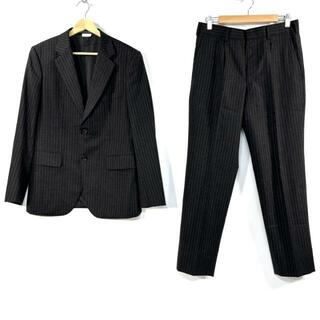 COMMEdesGARCONS HOMME DEUX(コムデギャルソンオムドゥ) シングルスーツ メンズ美品  - 黒×グレー ストライプ(セットアップ)
