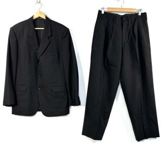 ヨウジヤマモト(Yohji Yamamoto)のyohjiyamamoto(ヨウジヤマモト) シングルスーツ メンズ美品  - 黒(セットアップ)