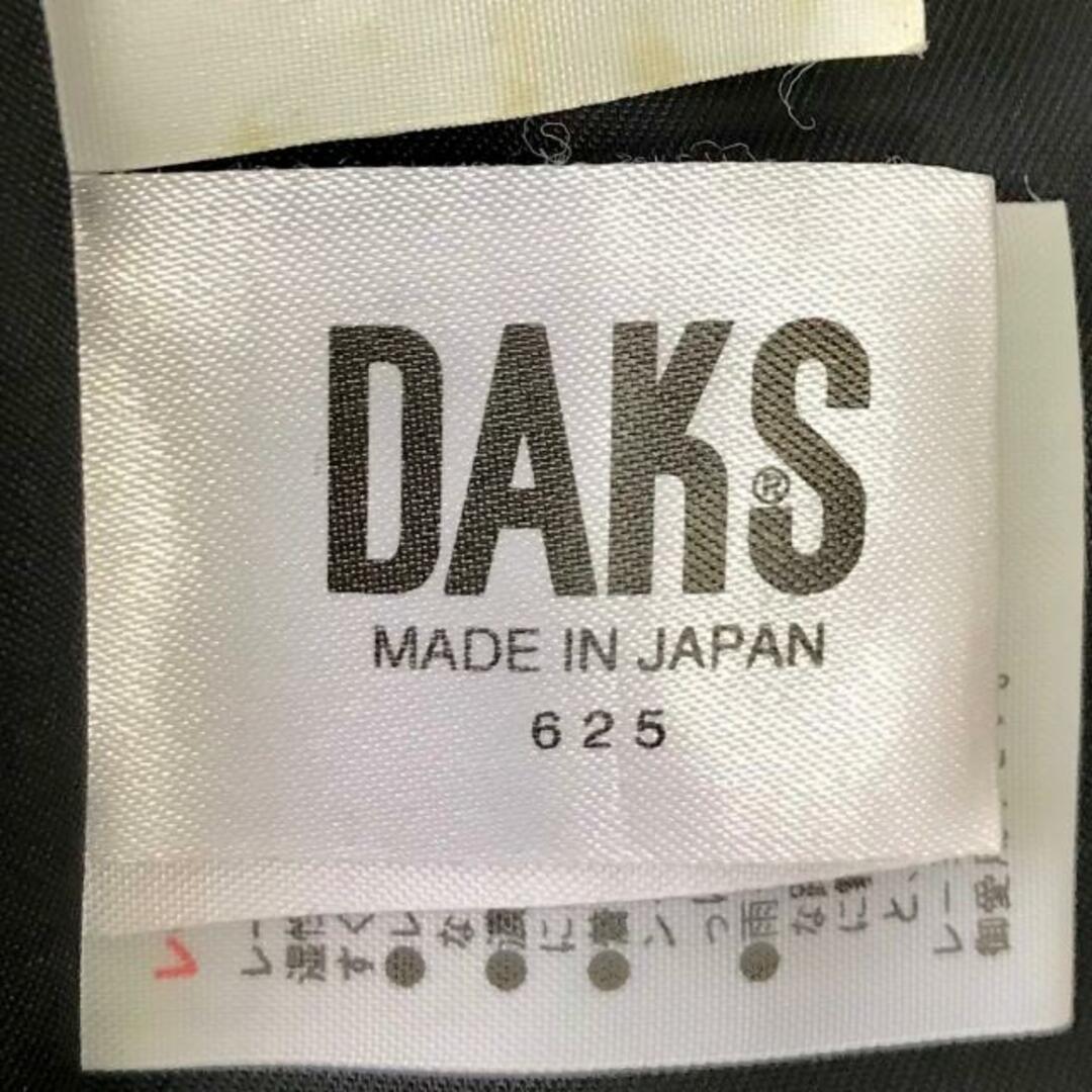 DAKS(ダックス)のDAKS(ダックス) ジャケット サイズ11AR M レディース - グレー×黒 長袖/ベロア/肩パッド/秋/冬 レディースのジャケット/アウター(その他)の商品写真