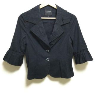 ランバンコレクション(LANVIN COLLECTION)のLANVIN COLLECTION(ランバンコレクション) ジャケット サイズ38 M レディース 黒(その他)