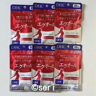 ディーエイチシー(DHC)のDHC  大豆イソフラボン エクオール20日分×6袋(その他)