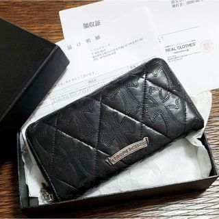 Chrome Hearts - 本物！希少美品/クロムハーツ/財布/ウォレット キルティング