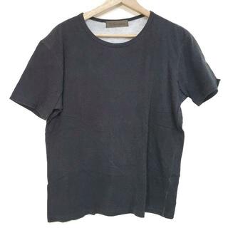 Y's for men(ワイズ フォーメン) 半袖Tシャツ サイズ3 L メンズ美品  - ダークグレー×ライトグリーン×マルチ クルーネック(Tシャツ/カットソー(半袖/袖なし))
