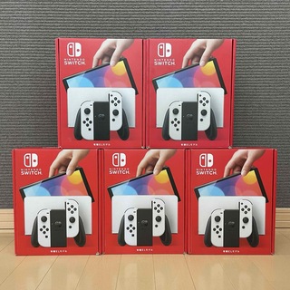 Nintendo Switch有機elモデル5台