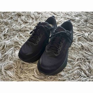 ホカオネオネ(HOKA ONE ONE)の30cm bondi8 WIDE ブラック HOKA(スニーカー)