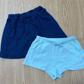 エイチアンドエム(H&M)のキュロット　ショートパンツ　95センチ(パンツ/スパッツ)