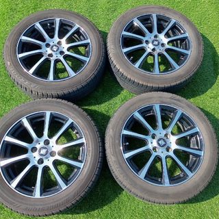 ブリヂストン(BRIDGESTONE)のタイヤホイール4セット アクア　ノート　ヴィッツ　キューブ　ウィングロード(タイヤ・ホイールセット)