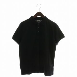 MONCLER - モンクレール 17SS MAGLIA POLO ポロシャツ 半袖 L 黒