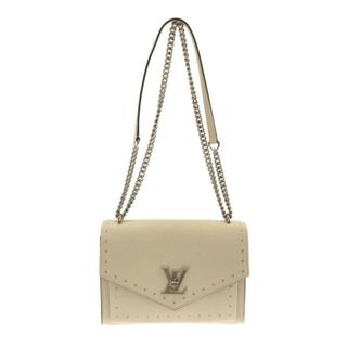 ルイヴィトン(LOUIS VUITTON)のLOUIS VUITTON(ルイヴィトン) ショルダーバッグ ロックミー マイロックミーBB M51495 ホワイト ソフトカーフレザー（皮革の種類：牛革）、メタルスタッズ(ショルダーバッグ)