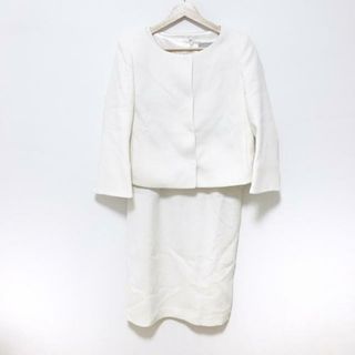 DAMAcollection(ダーマコレクション) ワンピーススーツ サイズ9AR S レディース美品  - アイボリー(スーツ)