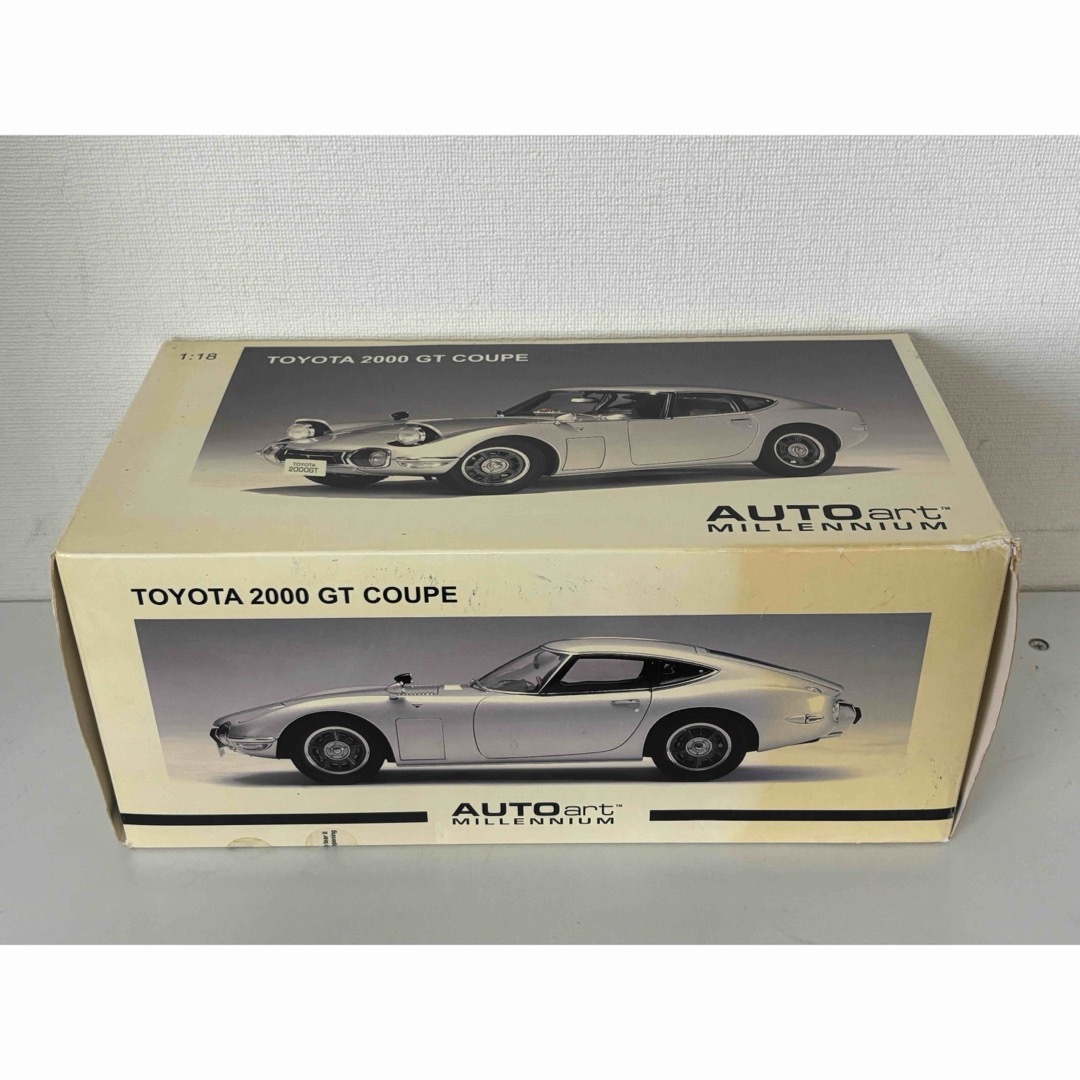 AUTOart - オートアート/TOYOTA 2000 GT/クーペ/シルバー/1/18 AUTOart - オートアート/TOYOTA 2000 GT/クーペ/シルバー/1/18