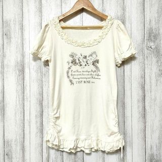 L'EST ROSE　レストローズ　ロゴプリントTシャツ