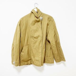 ISABEL MARANT ETOILE(イザベルマランエトワール) ジャケット サイズ34 S レディース - ベージュ×グレーベージュ 長袖/リネン混/オーバーサイズ/春/秋(その他)