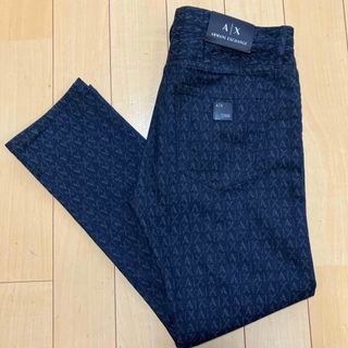 アルマーニエクスチェンジ(ARMANI EXCHANGE)の【希少】ARMANI EXCHANGE デニムパンツ　総柄　ジーンズ　32(デニム/ジーンズ)