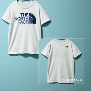 【THE NORTH FACE】フロントバックロゴ ホワイト Tシャツ