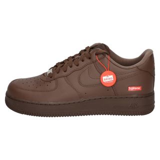 ナイキ(NIKE)のNIKE ナイキ 23AW×SUPREME AIR FORCE 1 LOW BAROQUE BROWN CU9225-200 シュプリーム エアフォース1 ローカットスニーカー ブラウン US10/28.0cm(スニーカー)