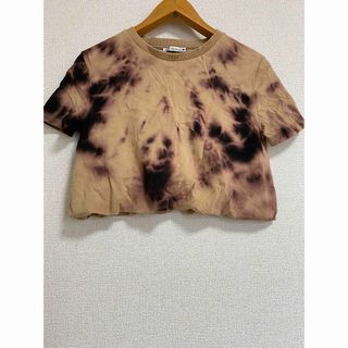 ザラ(ZARA)のZARA タイダイクロップドTシャツ(Tシャツ(半袖/袖なし))