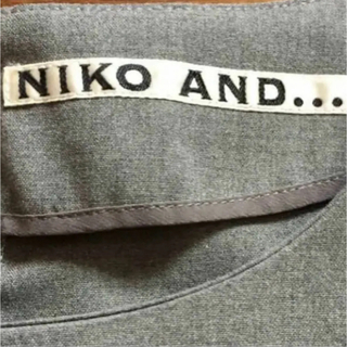ニコアンド(niko and...)のニコアンド　ワンピース(ひざ丈ワンピース)