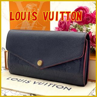 ルイヴィトン(LOUIS VUITTON)の★美品★　ルイヴィトン アンプラント ポルトフォイユ サラ　マリーヌルージュ(財布)