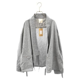 refomed リフォメッド HAORI WIDE SHIRT ハオリ ワイドシャツ グレー RESH-008(シャツ)