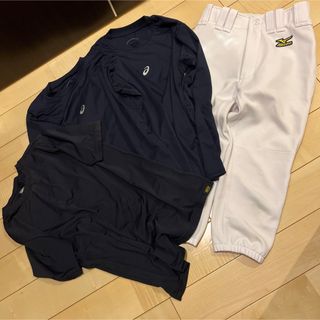 ミズノ(MIZUNO)の野球練習着4点(ウェア)