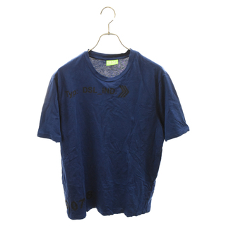 ディーゼル(DIESEL)のDIESEL ディーゼル T-JUST-A39 フロントプリントデザイン 半袖Tシャツ ブルー A01980-0GRAI-8MG(Tシャツ/カットソー(半袖/袖なし))