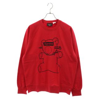 シュプリーム(Supreme)のSUPREME シュプリーム 15SS×UNDERCOVER Bear Box Logo Crewneck Sweatshirt アンダーカバー ベアーボックスロゴ クルーネックスウェット トレーナー レッド(スウェット)