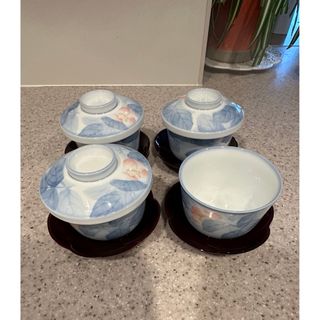 ノリタケ(Noritake)のノリタケ  茶碗蒸し器　４セット(食器)