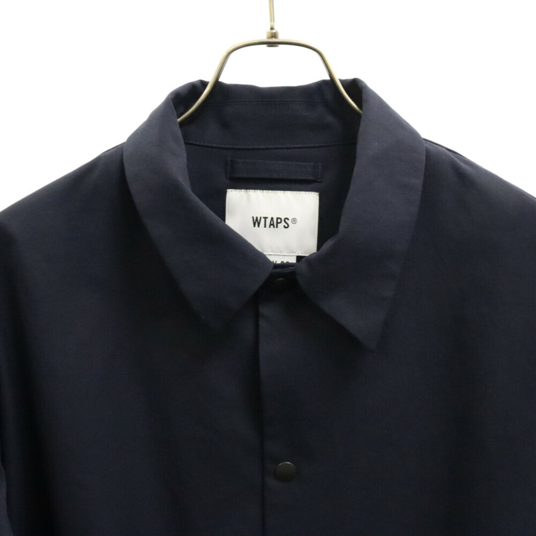 WTAPS ダブルタップス 23SS CHIEF / JACKET / POLY TWILL ポリツイル チーフ ジャケット ネイビー.231TQDT-JKM02 WTAPS ダブルタップス 23SS CHIEF / JACKET / POLY TWILL ポリツイル チーフ ジャケット ネイビー.231TQDT-JKM02