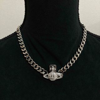 ヴィヴィアンウエストウッド(Vivienne Westwood)のヴィヴィアン　GraziellaSmallChainチョーカー　シルバー(ネックレス)